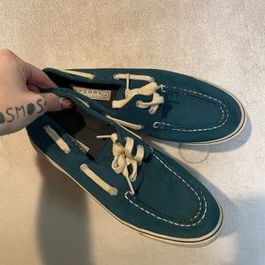 Women’s Sperry Teal Boat Shoes